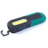 shenkey Linterna de Trabajo LED Recargable- Luz de Trabajo Super Brillante LED Parte Delantera de 5W COB LED con Base…